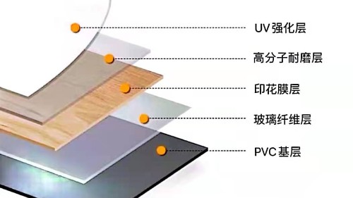 博凱、大巨龍PVC復(fù)合地板剖析